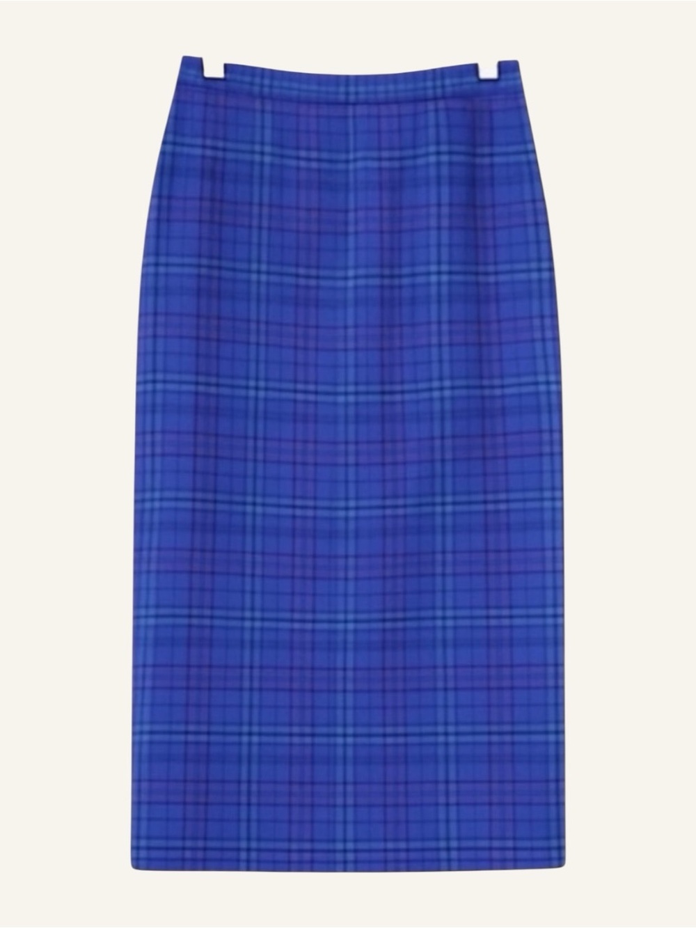 ✨ PENDLETON | Vintage Pure Virgin Wool Tartan Pencil Skirt – Size 8 - Picture 3 of 8